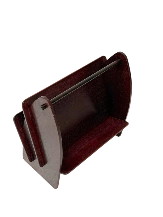 Art Deco Amsterdamse School Magazine Rack by Paul Bromberg, 1920s